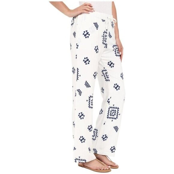 Revolve Plush Soleil Pants Straight Leg High Waisted Southwestern Print Size XS - Picture 5 of 15